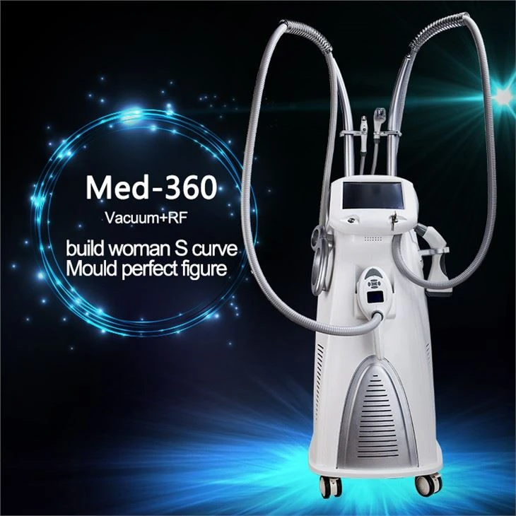 Salón de belleza Estación de trabajo multifunción Vertical Vaccum RF Machine