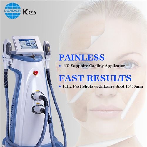 Nueva máquina de depilación SHR FDA y CE IPL