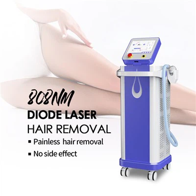 Máquina de depilación láser de diodo de venta caliente en 808nm